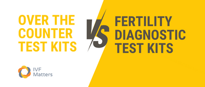 What is the difference between Off-The-Shelf Fertility Test Kits versus IVF Matters Diagnostic Test Kits?