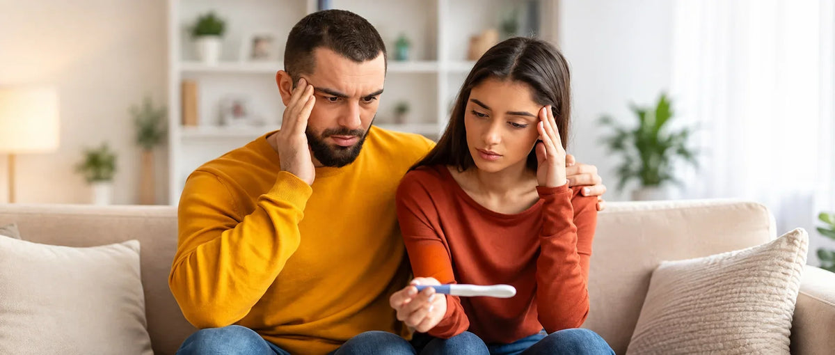 Couple seeking fertility support