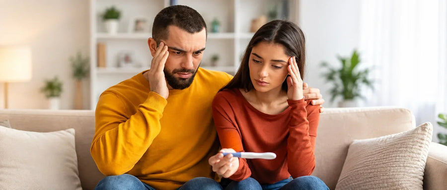 Couple seeking fertility support